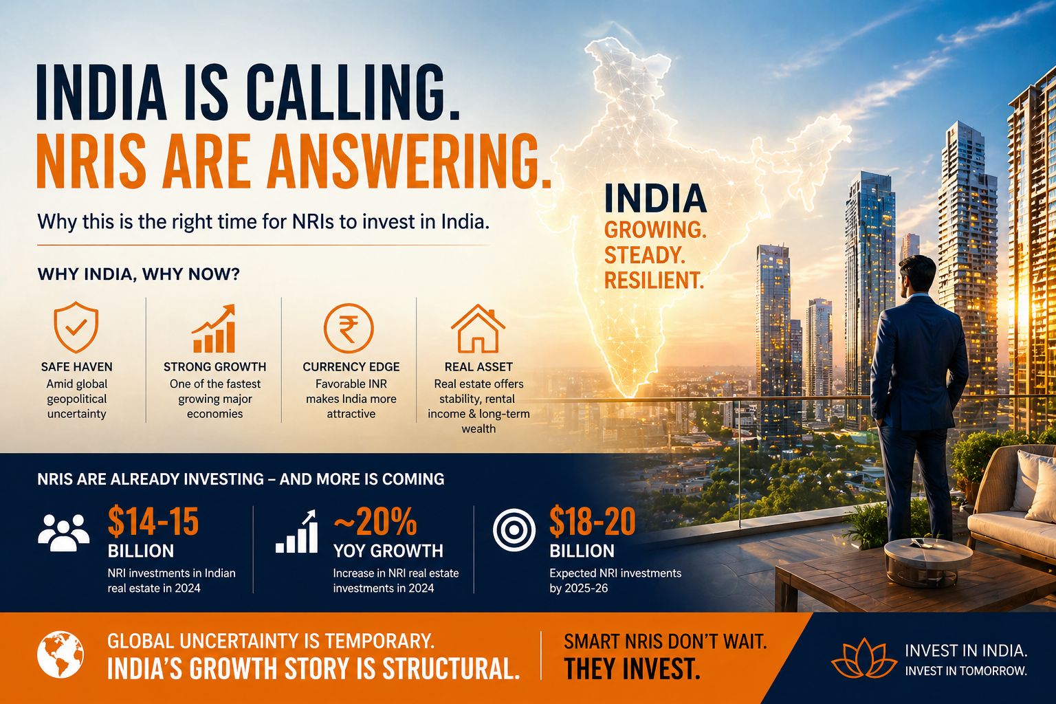 Why NRIs Are Increasingly Investing in Indian Real Estate